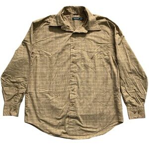 VINTAGE Nautica Houndstooth Buttondown Shirt